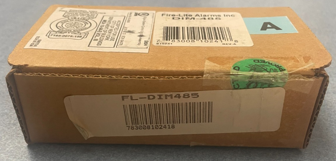 FIRE-LITE DIM-485 DISPLAY INTERFACE MODULE NEW IN OPEN BOX!!