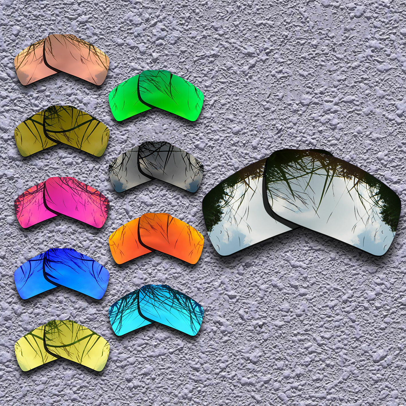 Replacement Lenses For-Oakley Gascan OO9014-Multiple Options Polarized