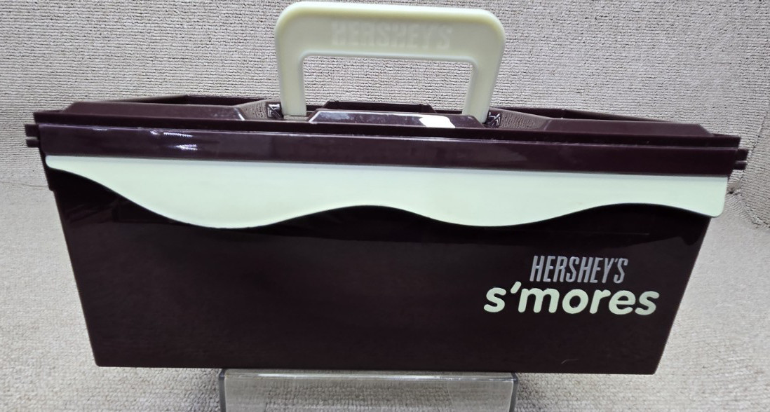 Hershey's S'mores Caddy Organizer Carry Case Camping Box Storage Tray LP
