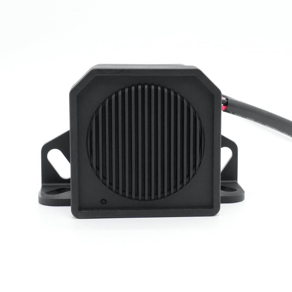 YUESONIC White Noise Reversing Alarm – Adjustable 85/90/95/100dB for Vehicle ...