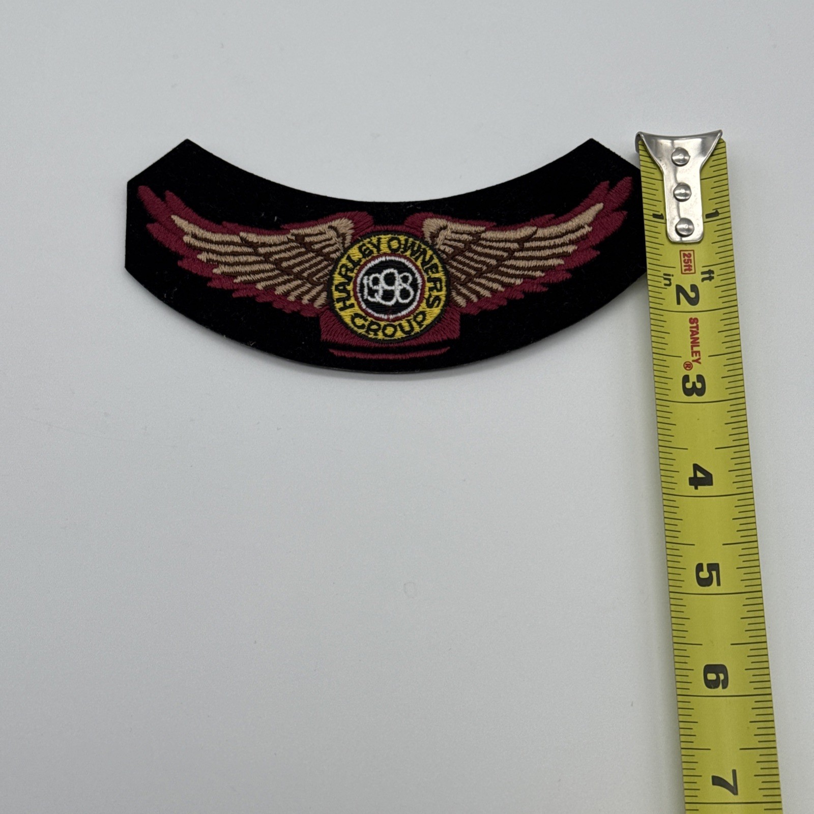 Vintage Harley Davidson HOG Patch Harley Owners Group 1998 Jacket Biker