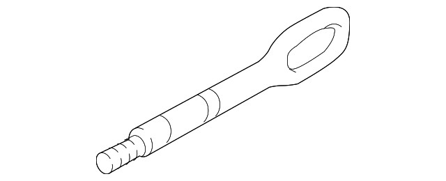 Genuine Volkswagen Tow Hook 4H0-805-615-A