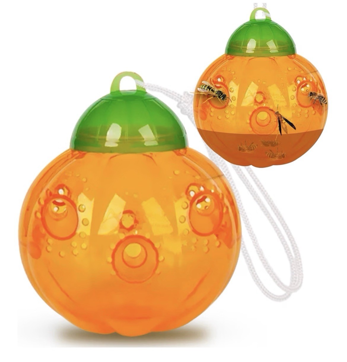 Set Of 2 ASPECTEK Wasp Trap - Wasp Catcher Bee Trap Insect Catcher Outdoor