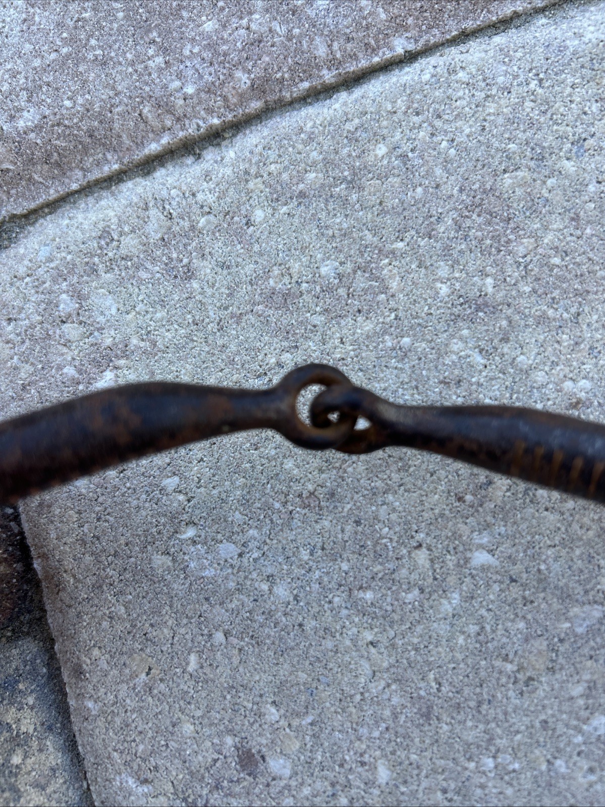 Snaffle Bit Dee Ring Smooth With Copper Inlay 5” Riding Equestrian Horse Bit