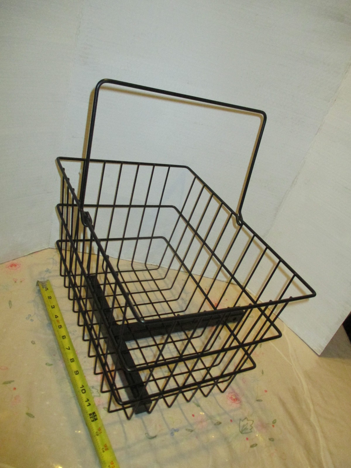 Heavy-Duty Metal Rear Basket for Mobility Scooters - Easy No-Tool Installation