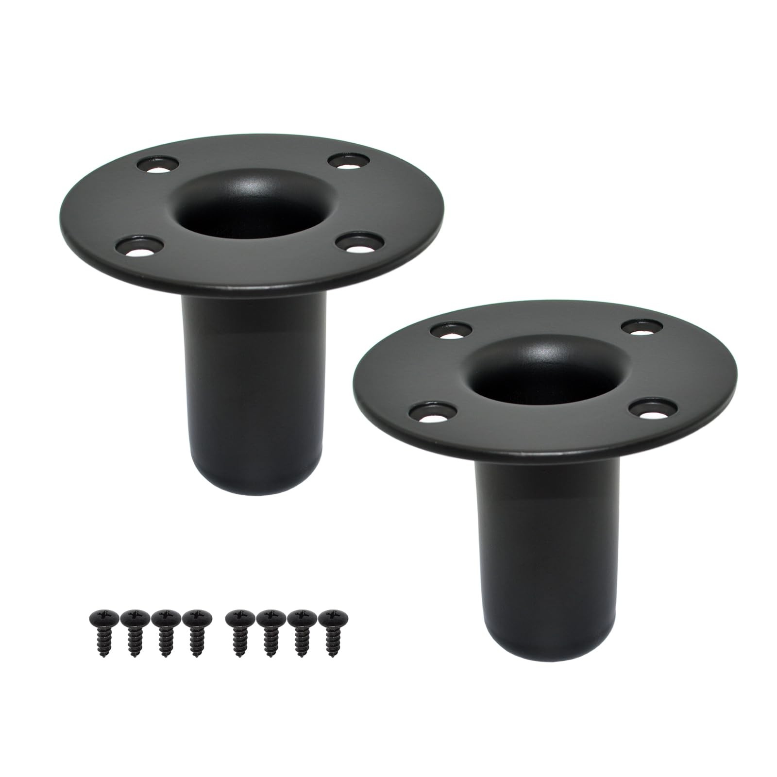 Howonder Speaker Stand Top Hat 4.13"x3.29" ，Metal Speaker Cabinet Pole Mount，...