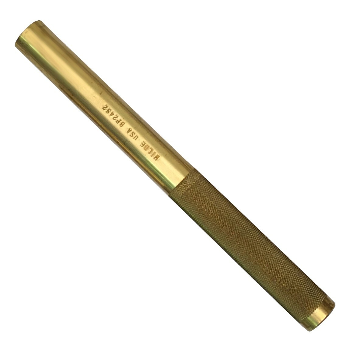 Wilde Tool Solid Brass Drift Pin Punch 3/4" x 8" Made in USA BP2432
