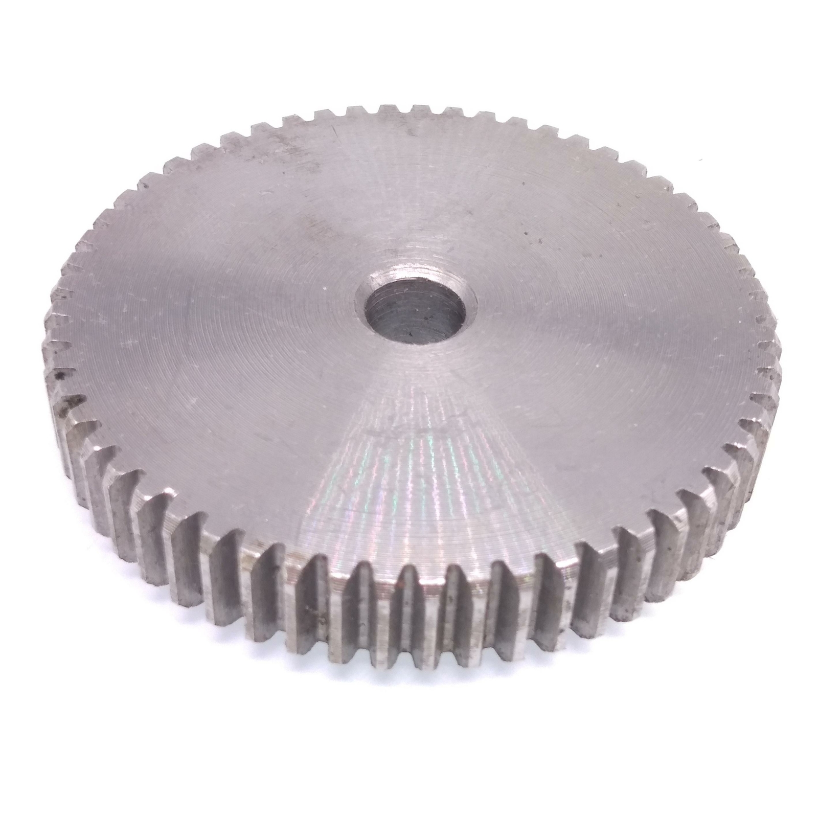 NJ STOCK  1pc 1 Mod 60T Spur Gear 45# Steel Motor Pinion Gear Thickness 10mm