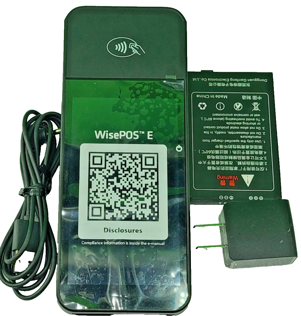 bbpos WisePOS E WSC51 Stripe Touchscreen Terminal Card Reader - Used