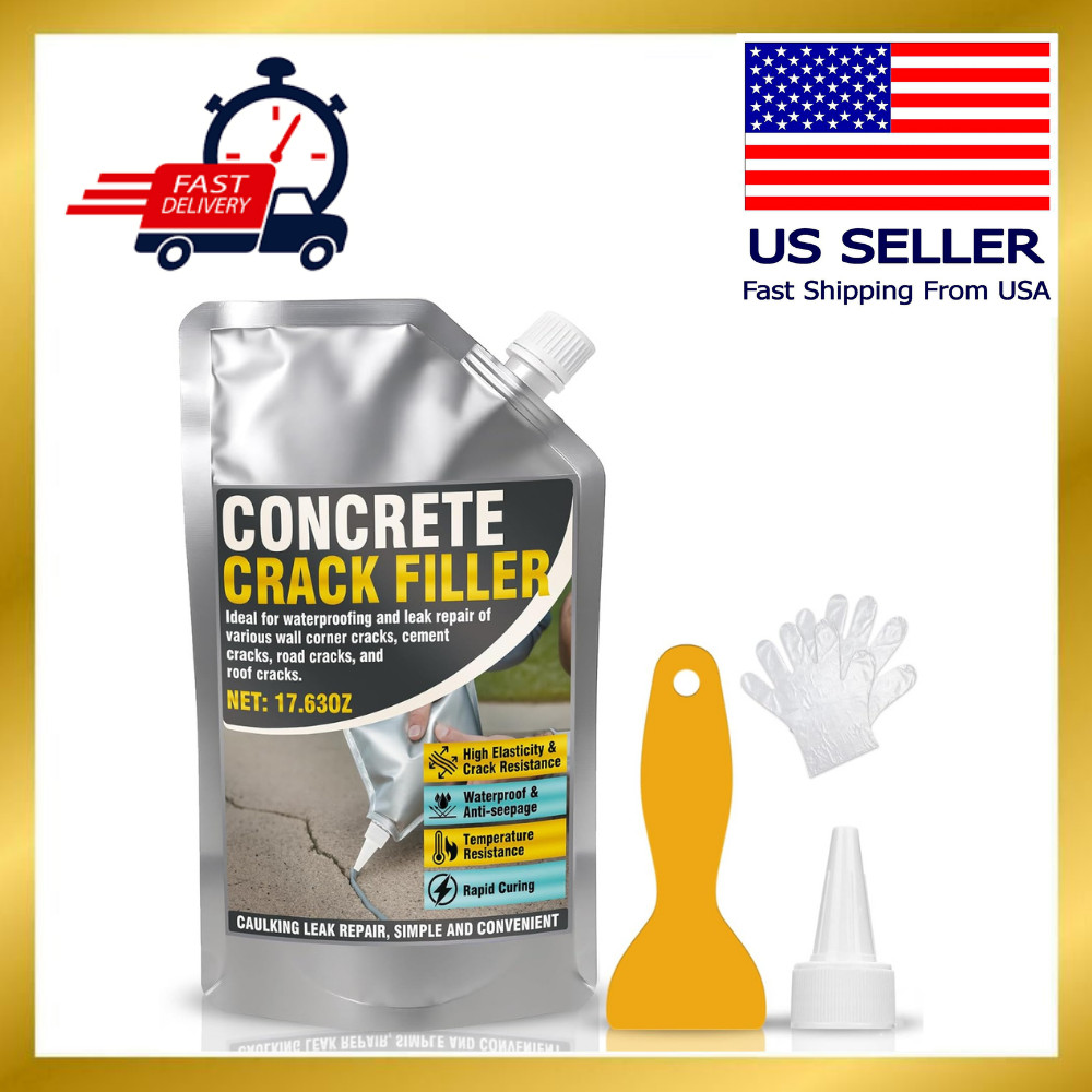 Self-Leveling Concrete Crack Filler High Elasticity Liquid Cement Repair Sealant