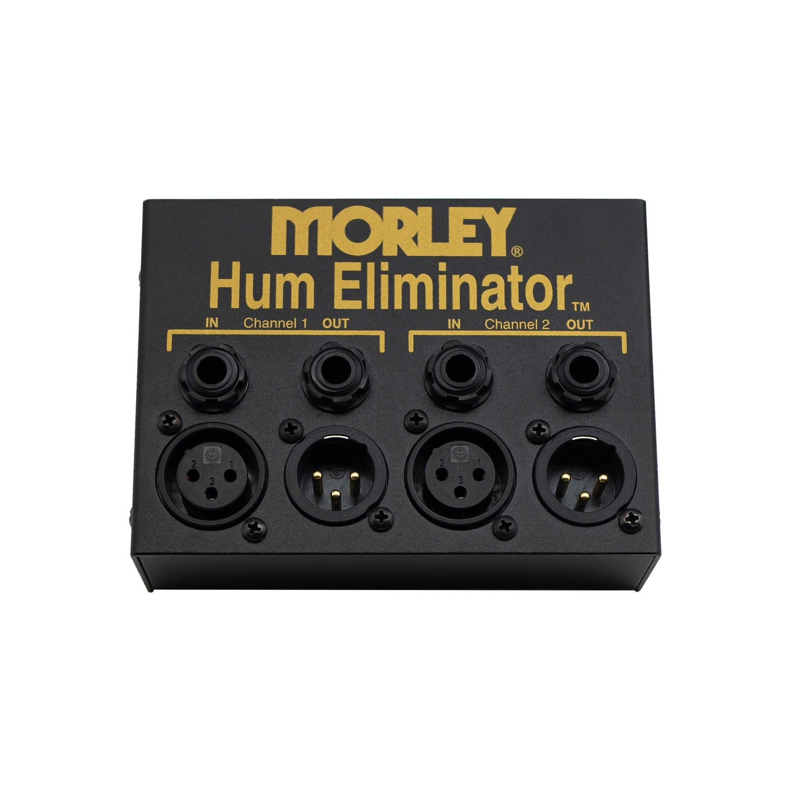 Morley MHE 2-channel Stereo Hum Eliminator 2-Channel Box with 1/4IN Smart Jacks