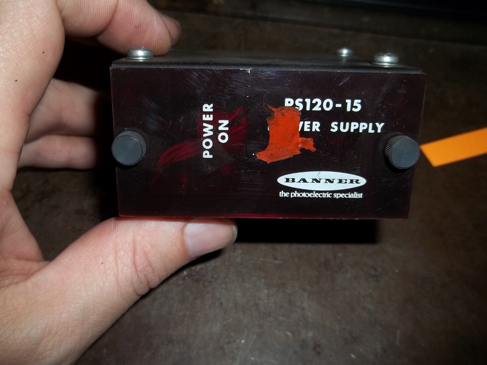 BANNER PS120-15 POWER SUPPLY 120 VAC 50/60HZ (138-1)