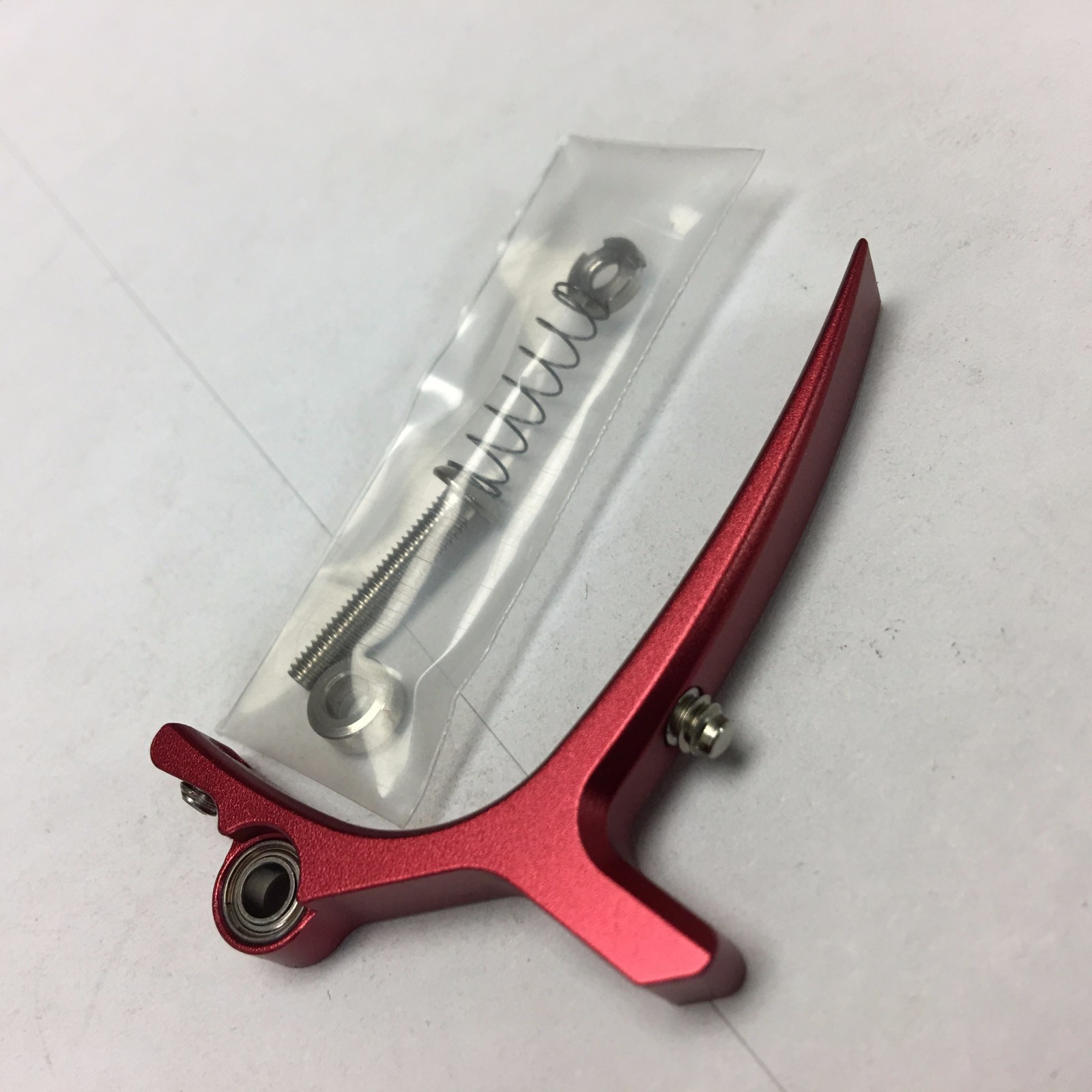 NEW - Custom Products CP Paintball SLG Rake Trigger - Dust Red