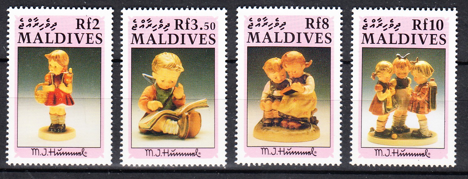 W MALDIVES 1543-1550 (B) HUMMEL FIGURINES