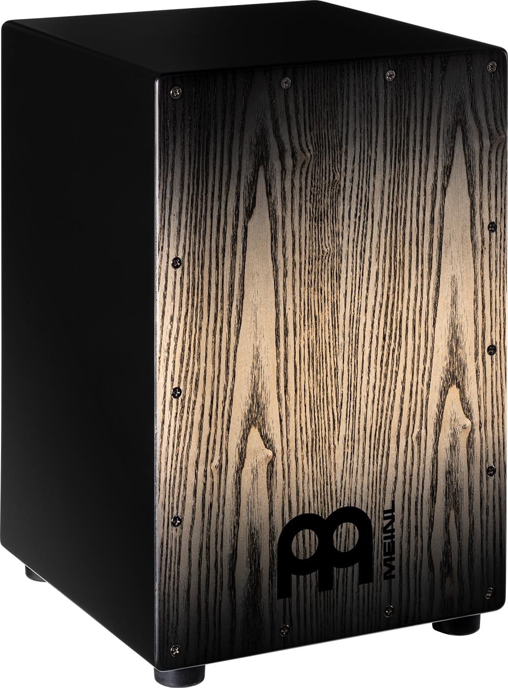 Headliner Cajon Box Drum with Snare and Bass Tone for Charcoal Black Fade