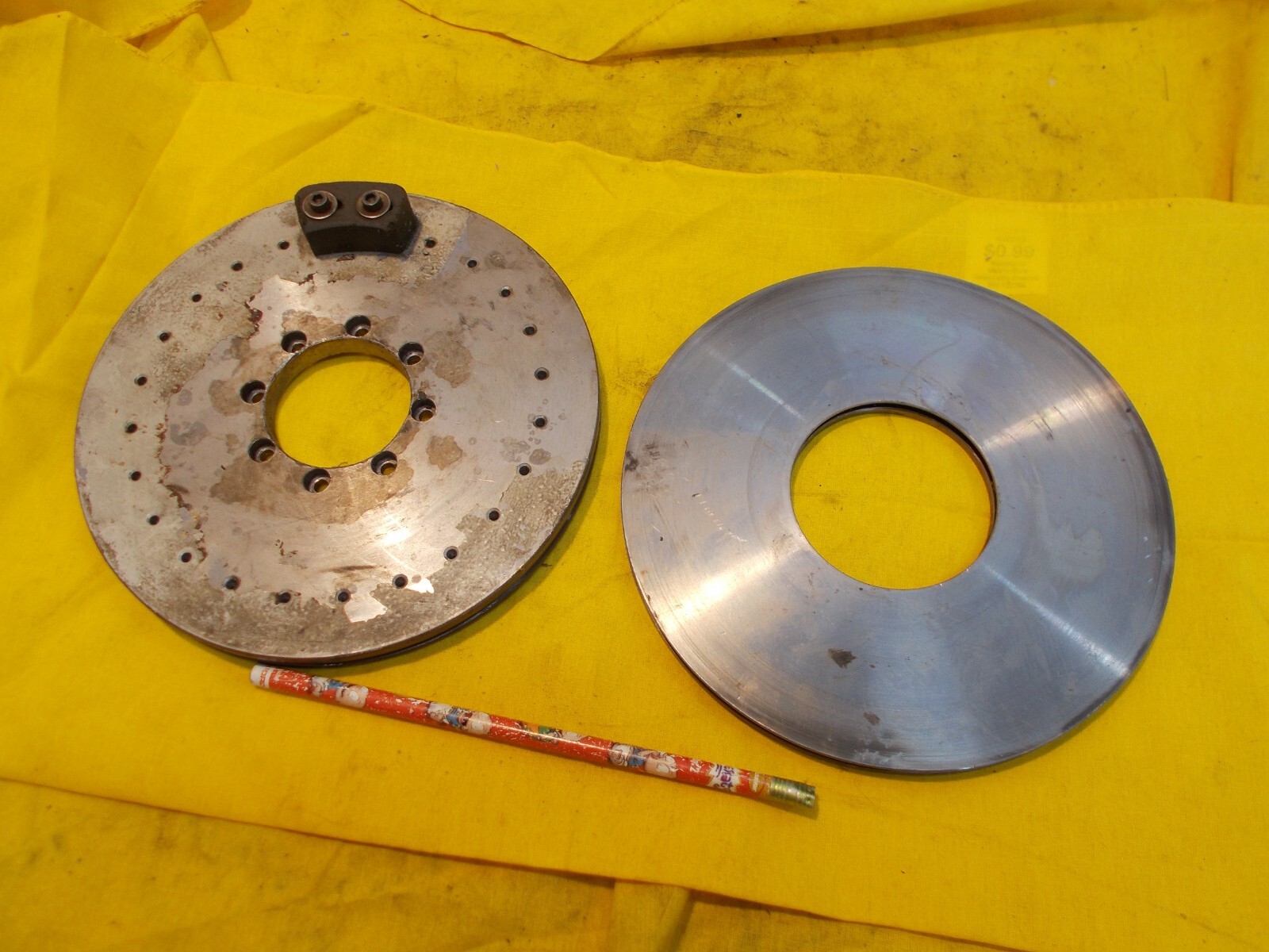 STOP PLATES for rotary table dividing & indexer head spacer TROYKE USA
