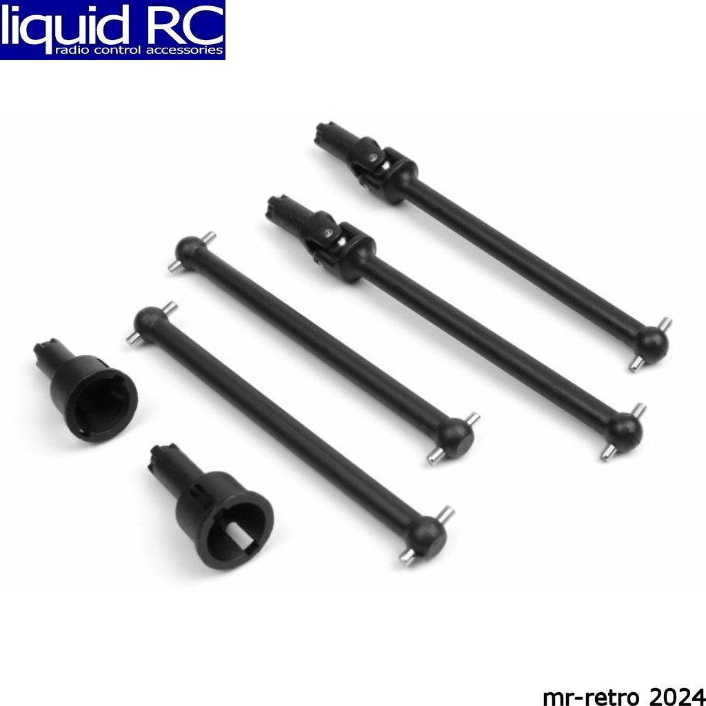 BlackZon 540126 Drive Shaft Set Front/Rear Smyter