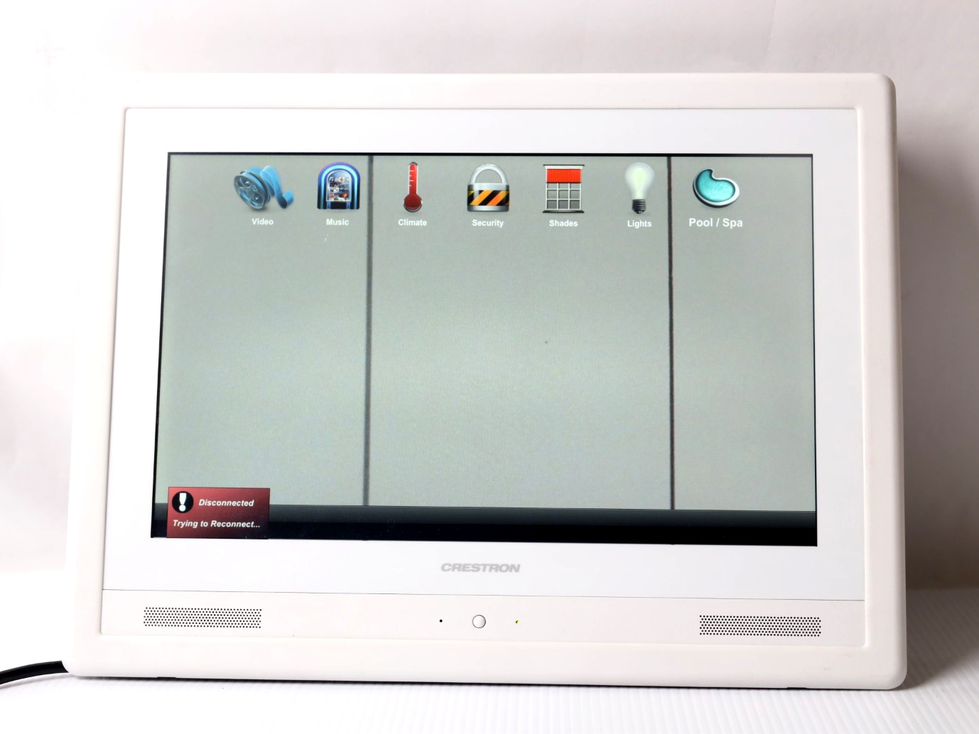 Fully Tested Crestron TPMC-V15-WALL-W 15” (White) Wall Touch Panel w409