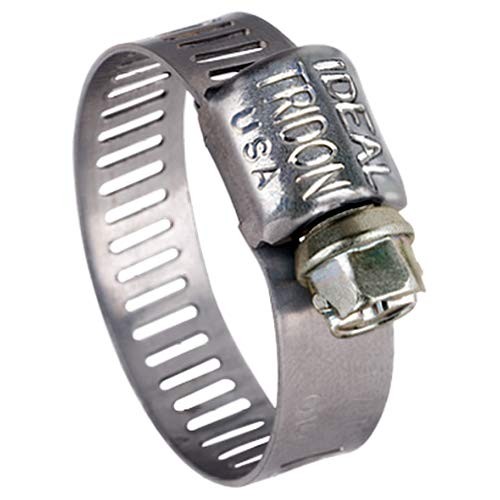 62P2451 '62P Series' Micro-Gear 5/16" Band 201/301 Stainless Steel Clamp