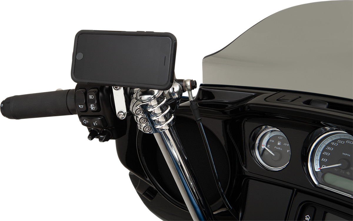 KLOCK WERKS iOmounts Switch Mount Chrome Device Mount