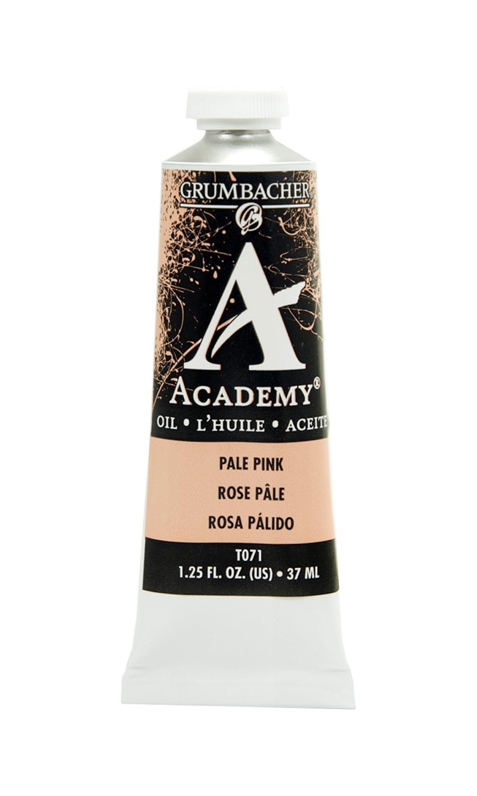 Academy Pale Pink Oil Paint T071 37ml 1.25 Ounce Professional Art Supplies
