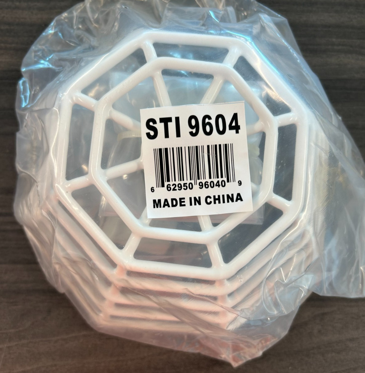 Safety Technology International STI-9604 Smoke Detector Guard,Steel Wire,Flush