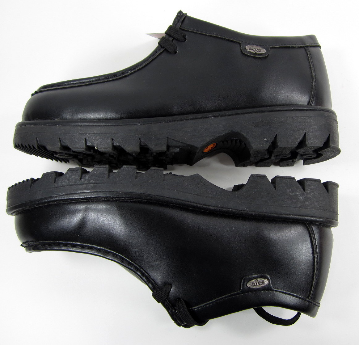 Lugz Shoes Wally Mid Classic Leather Black Boots Size 7.5