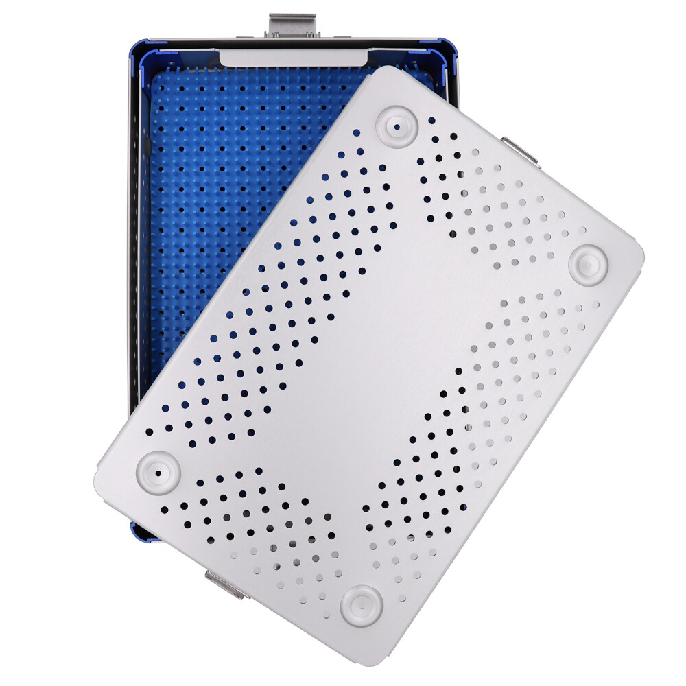 Aluminium Alloy Sterilization Tray Case For Surgical Instruments Box - US Ship