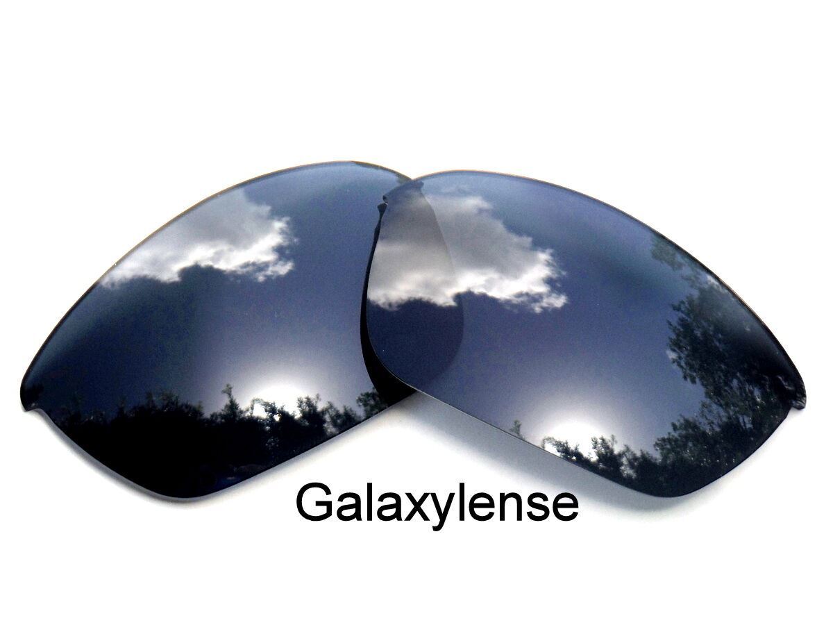 Galaxy Replacement Lenses For Oakley Half Jacket 2.0 Sunglasses Black Polarized