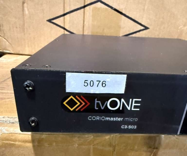tvONE CORIO master micro C3-503 video processing system