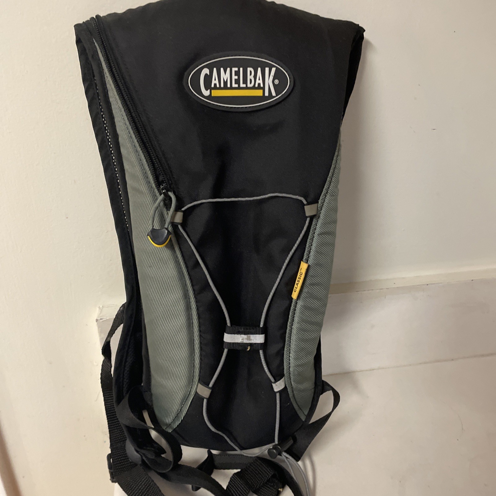 Camelbak Classic Hydration Pack Black Gray Lightweight Pack Only NO Bladder
