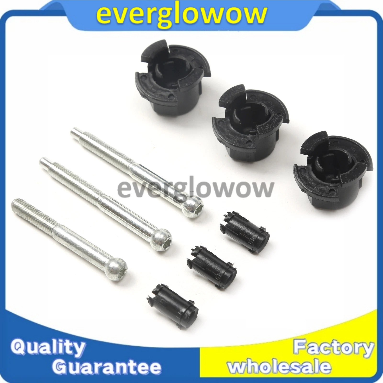NEW 1Set 9Pc Distance Sensor Radar Mount Kit For VW Golf Touareg Audi A3 A4 A5