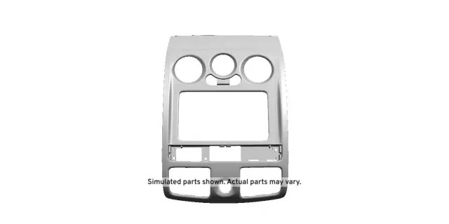 Genuine GM Nova Silver Instrument Panel Accessory Trim Panel 15852748