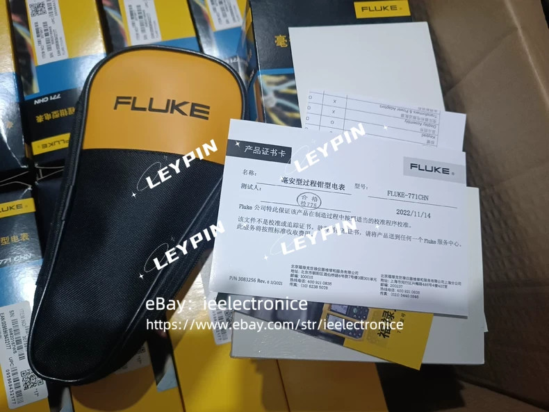 NEW 1 PCS Fluke 771 Milliamp Process Clamp Meter/ie