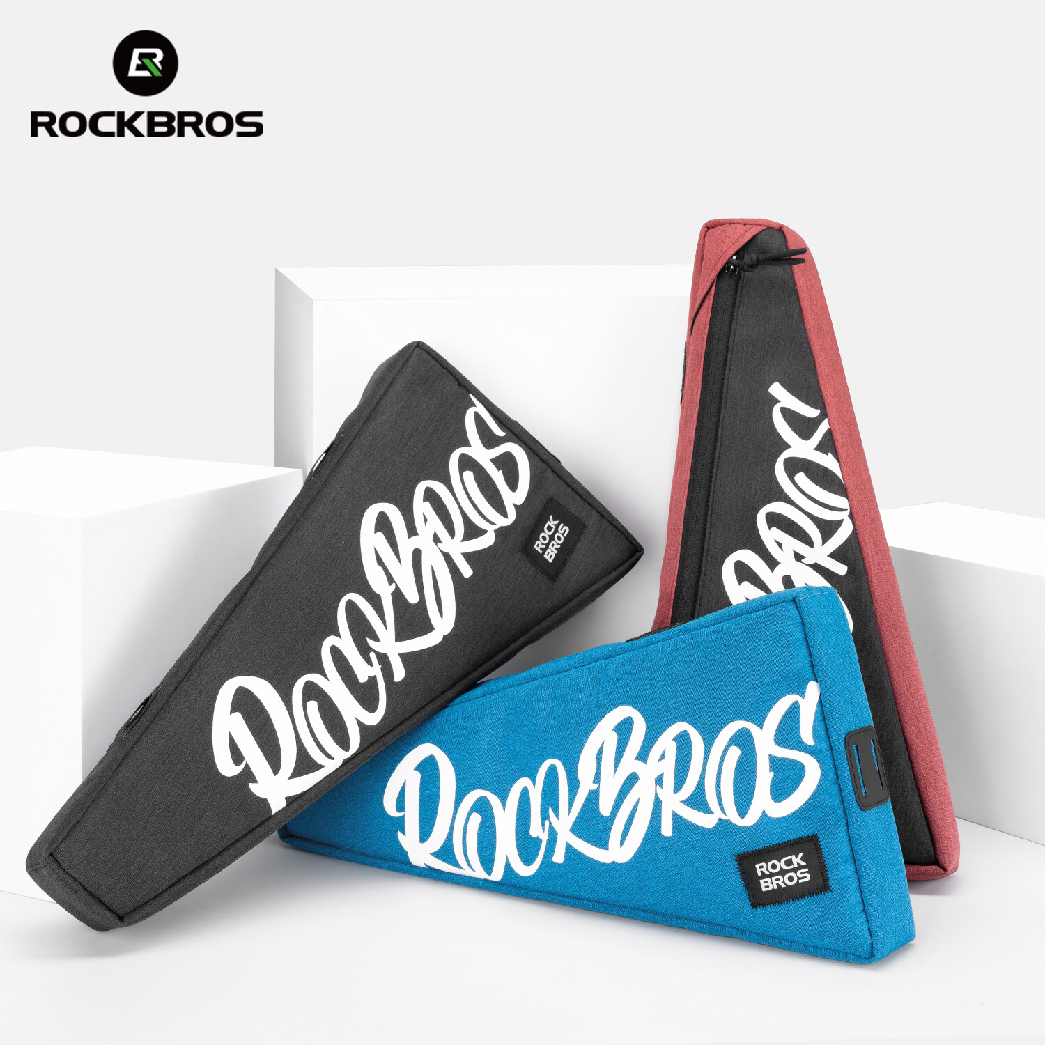 ROCKBROS Bicycle Triangle Tube Bag Waterproof MTB Road Cycling Portable Storage