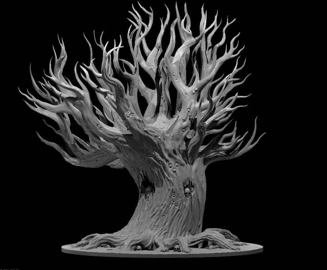 Gulthias Blight Tree Ent Undead 28mm Scale DND D&D Tabletop Mini