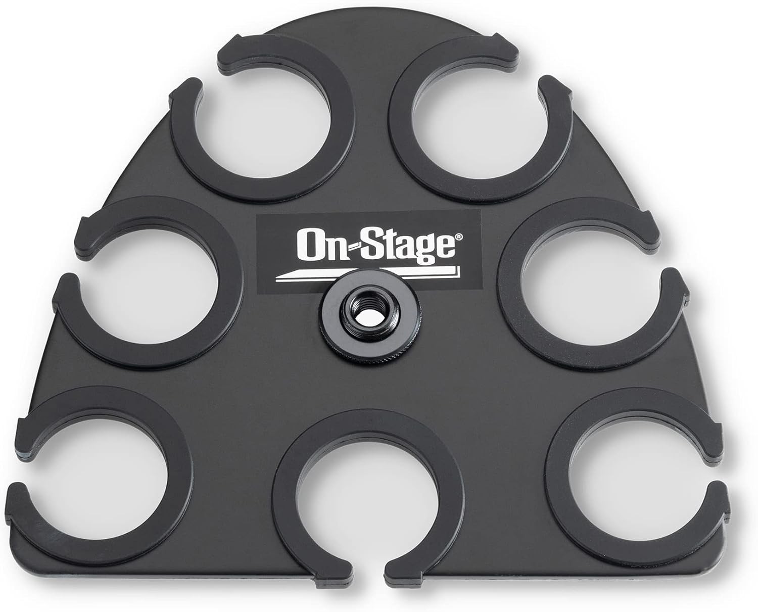 On-Stage MSA2700 Multi-Mic Holder (Microphone Organizer, Display, Black