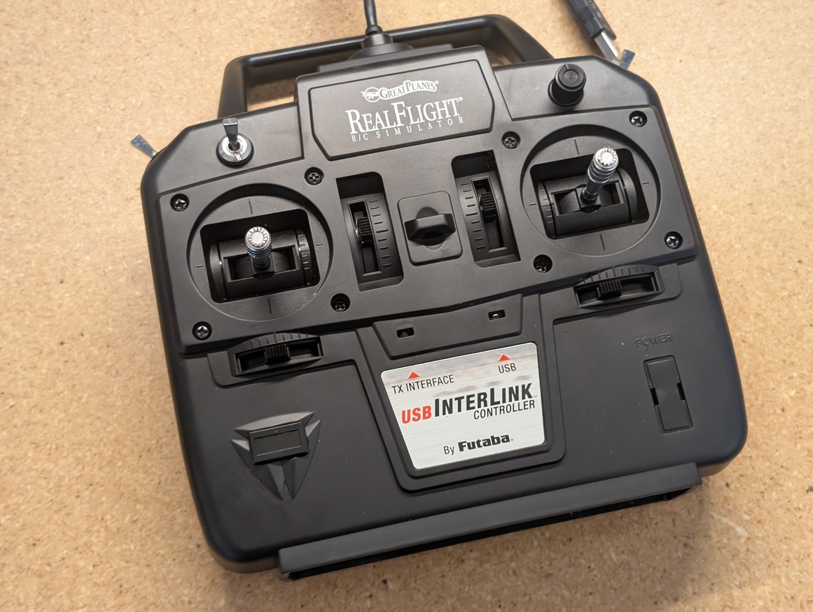 Great Planes RealFlight G2 R/C Flight Simulator USB InterLink USB Controller
