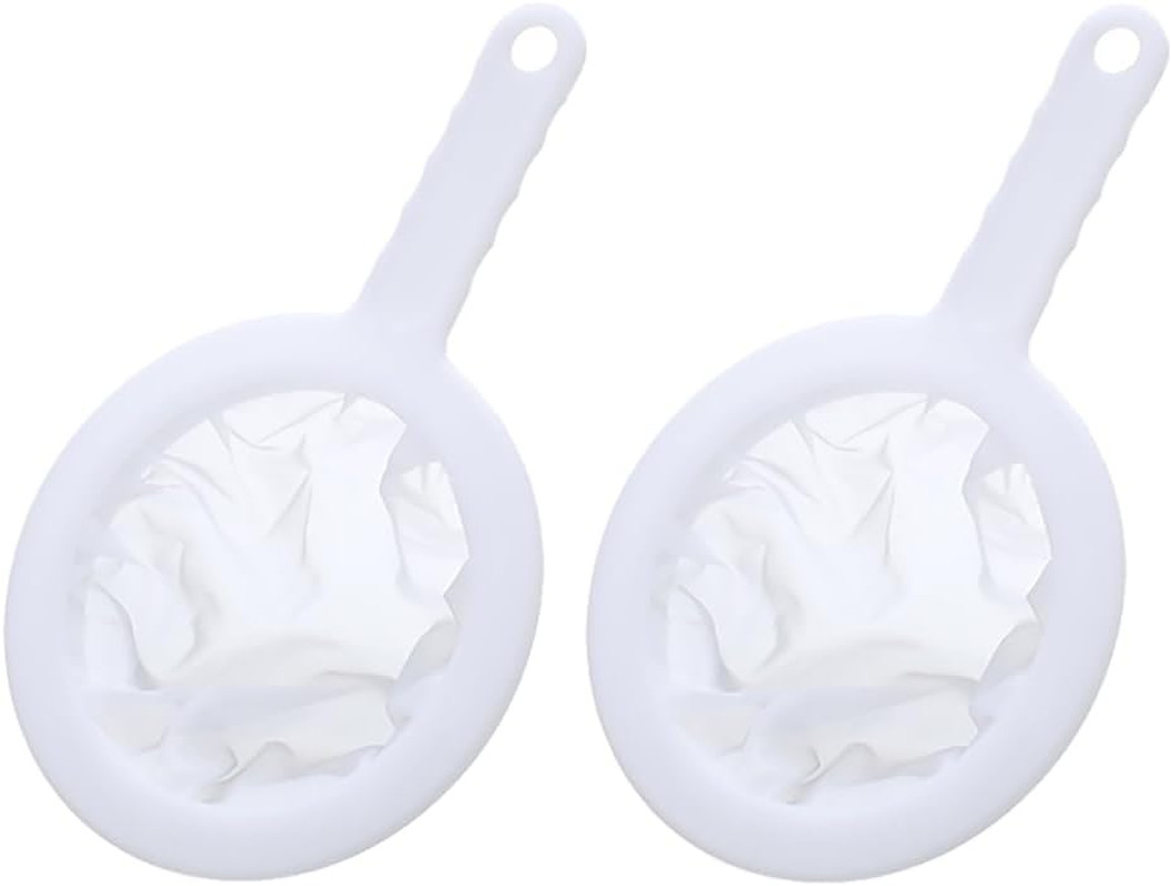 2 Pcs Aquarium Baby Brine Shrimp Net Sieve Eggshell Separator Artemia Collecting