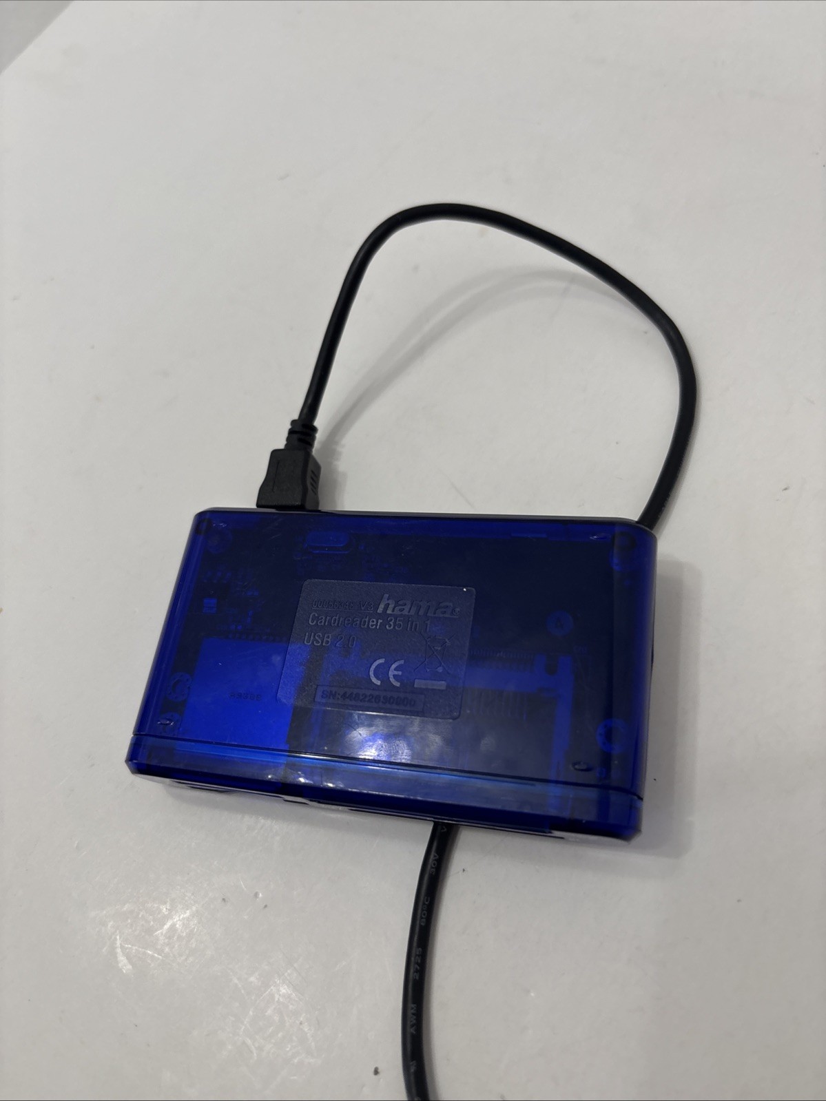 Hama USB 2.0 35 in 1 Multi Card Reader Memory Card Adapter PC Laptop External