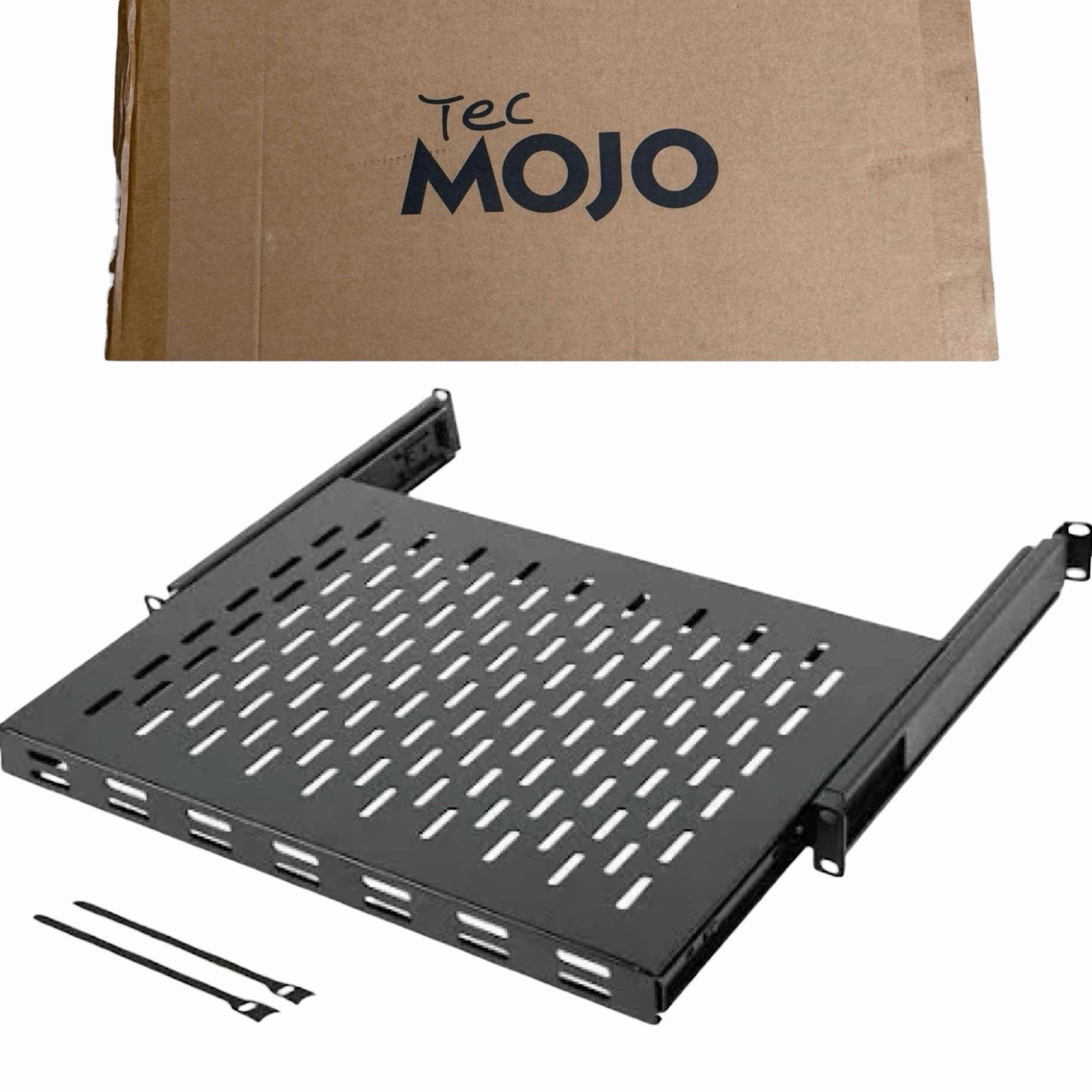 Tec Mojo U1 Sliding Shelf AV/Network Equipment Rack 14-16” New Open Box