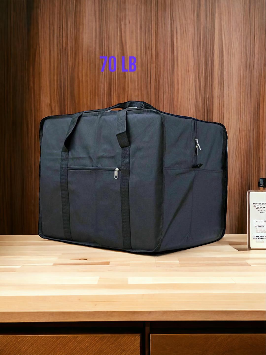 Maletin Gusano Cuba fuerte viaje Duffle Cargo Bag 50 - 70 - 100 Lb Strong Black