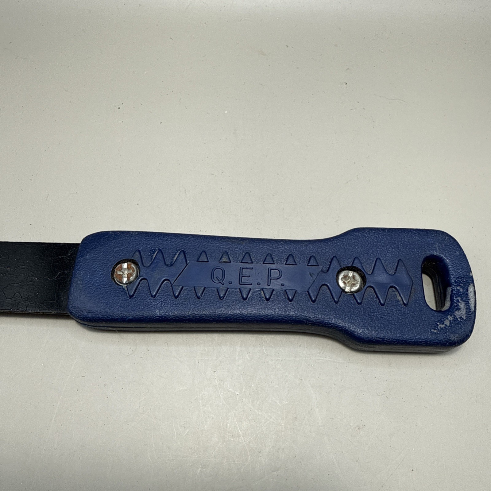 QEP BackerBoard Scoring Knife with Carbide Tip Blue Handle 7.75” Long