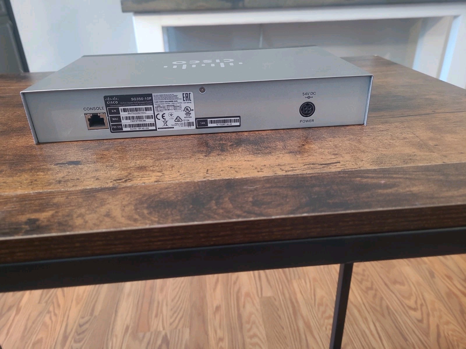 Cisco SG350-10P Managed Switch 10-Port