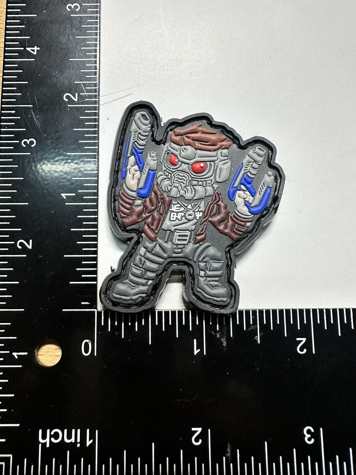 Star lord marvel avengers guardians of the galaxy pvc ranger eye patch Edc