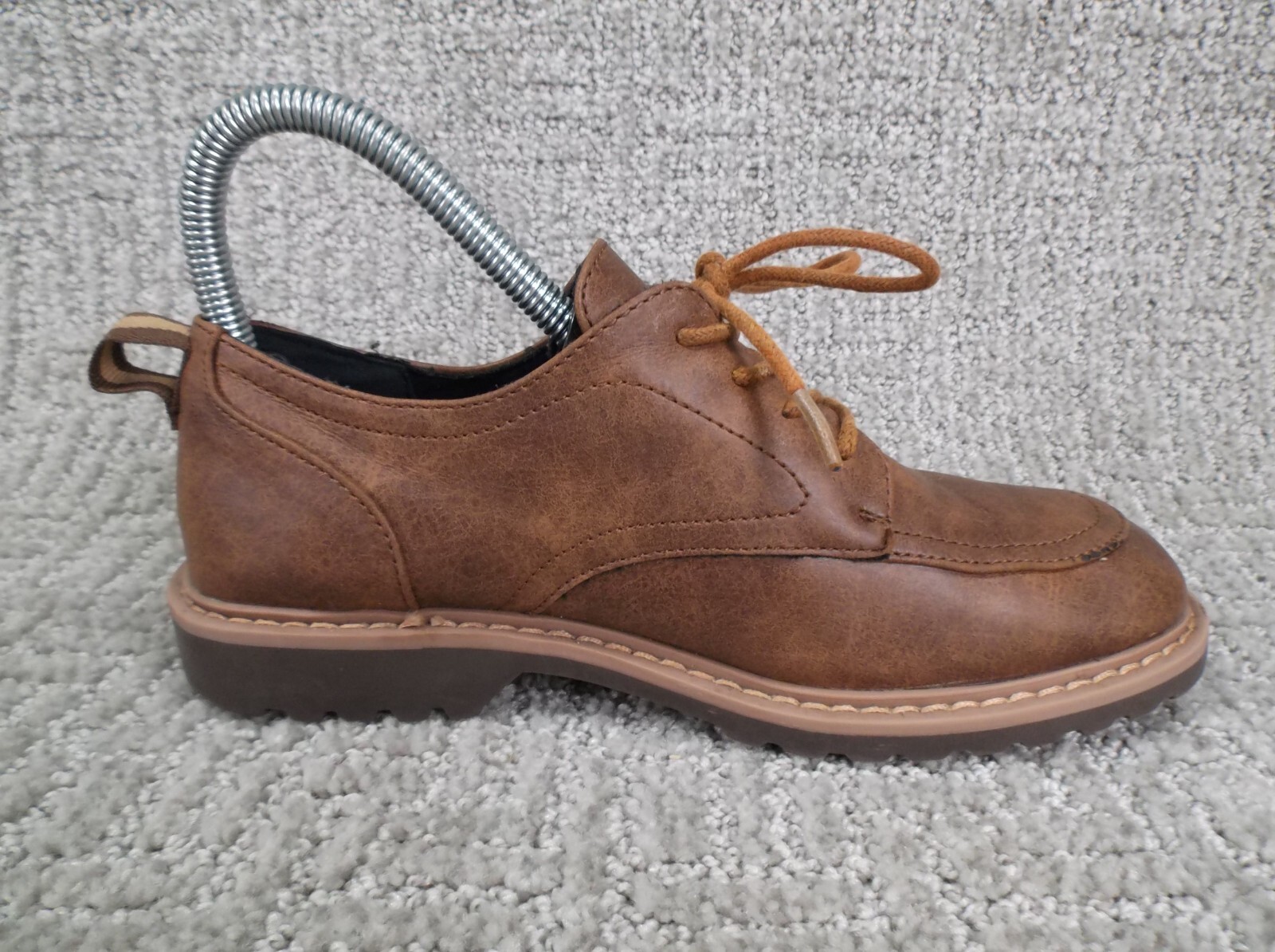 Kenneth Cole Reaction Leather Lace Up Oxford Dress Shoe Brown Size 3 women's