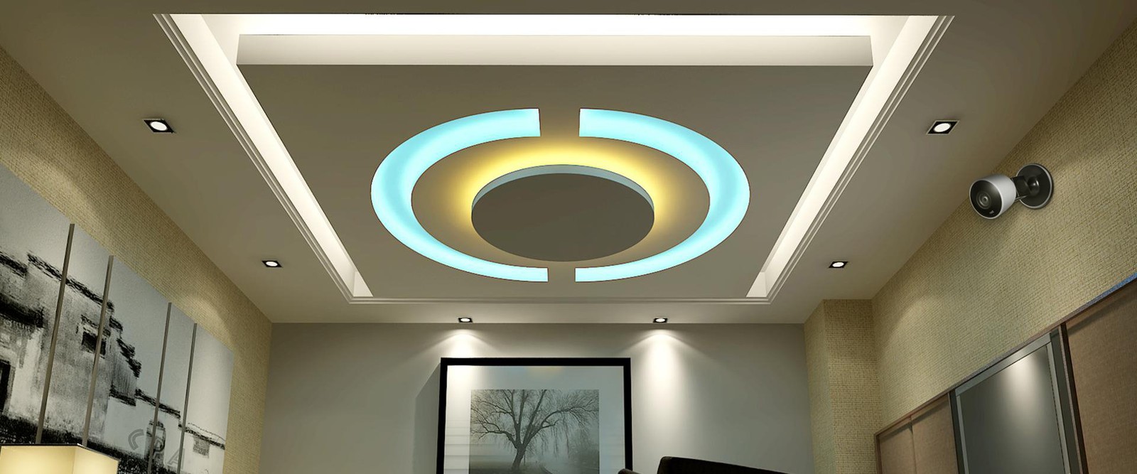 Ceiling/Wall Cube Mount for ONE PIACE COLOR BLACK
