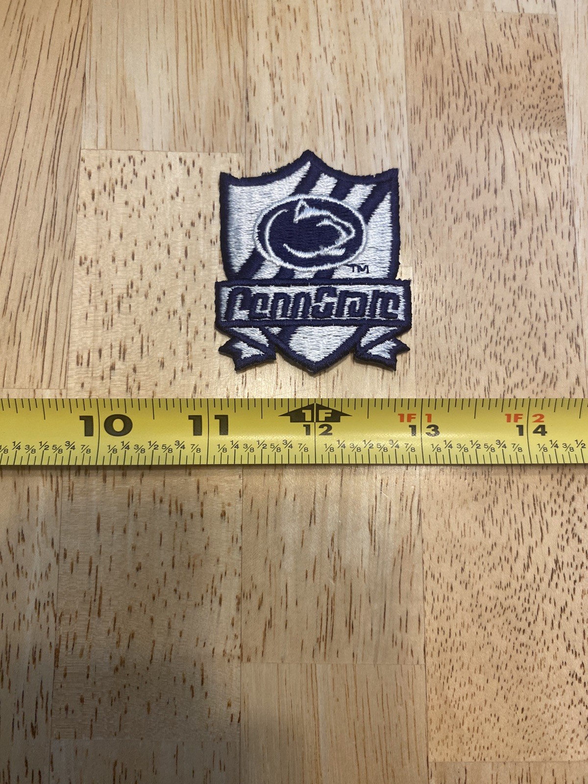 NOS PENN STATE NITTANY LIONS IRON ON EMBROIDERED PATCHES