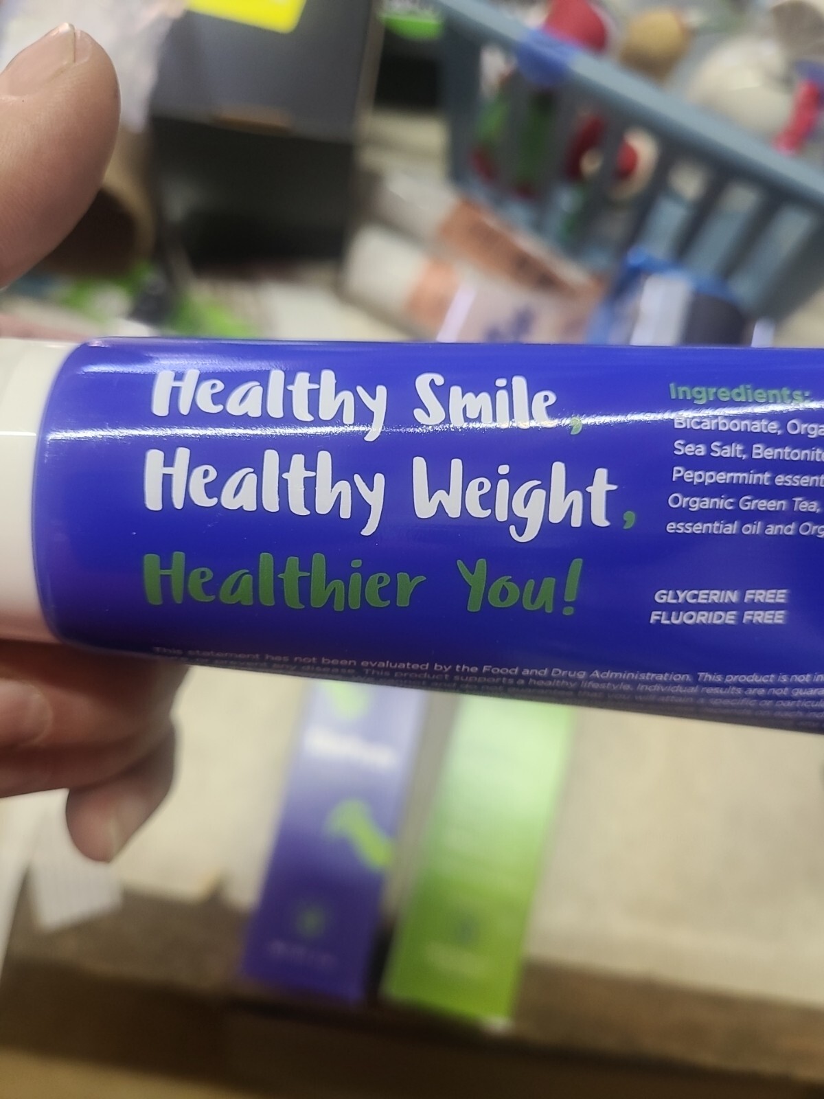 {2}~TLC {Total Life Changes} Slimpaste Toothpaste 4oz~NEW~2 tubes for one price