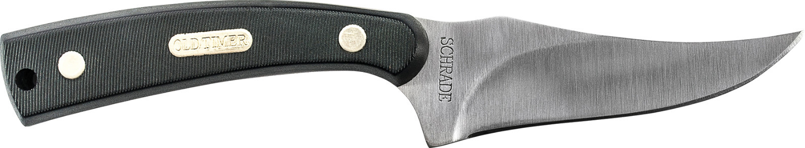 Schrade Old Timer Sharpfinger Delrin w/ Sheath Full Tang Fixed Blade 152OT L@@k!